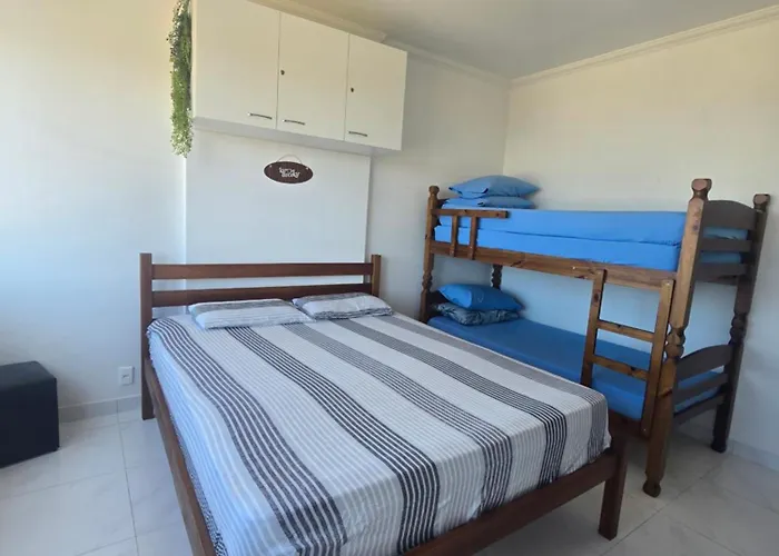 Apartamento Peruibe Pe Na Areia!!!